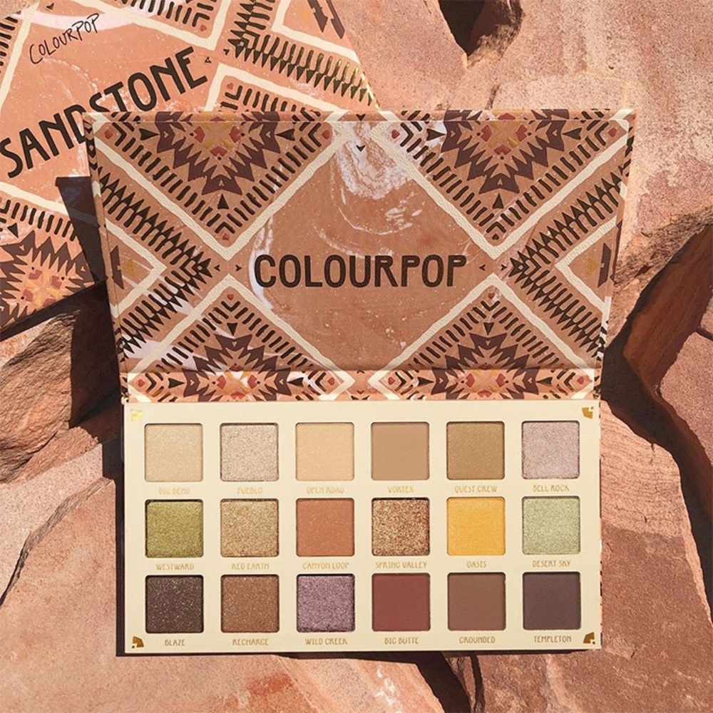 ColourPop Sandstone 18 Pan Palette!